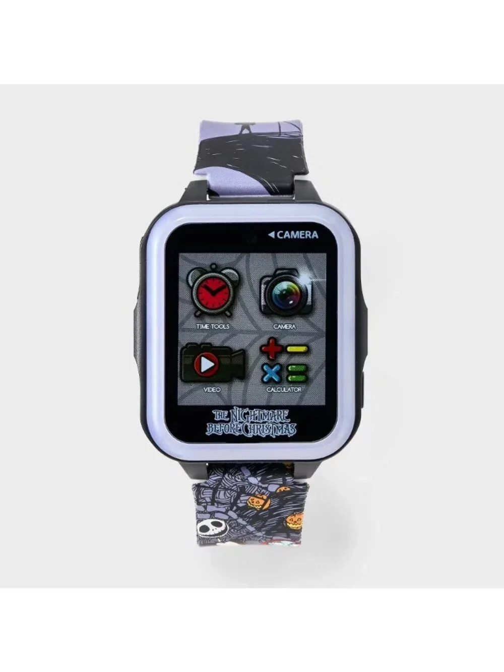 Nightmare Before Christmas Touchscreen Kids Smart Watch Silicone Strap & 6 Games - Picture 4 of 8